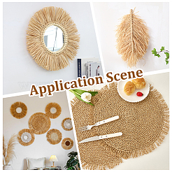 1Pc Raffia Crinkle Cut Paper Tassel Ribbon&nbsp;OCOR-CY0002-95