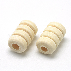 Unfinished Wood Beads&nbsp;X-WOOD-T007-02