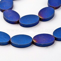 Electroplate Non-magnetic Synthetic Hematite Beads Strands&nbsp;G-F300-10-F