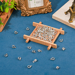 80Pcs Tibetan Style Alloy Tube Bails&nbsp;FIND-TAD0001-06