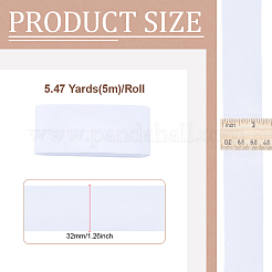 Cotton Ribbons&nbsp;SRIB-WH0011-400C