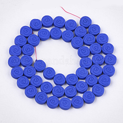 Spray Painted Non-magnetic Synthetic Hematite Beads Strands&nbsp;G-T116-24-19