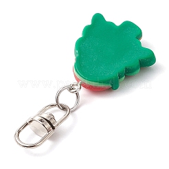 7Pcs 7 Styles Christmas Resin Pendant Decoration&nbsp;HJEW-JM02324