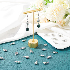 100Pcs Tibetan Style Alloy Elephant Connector Charms&nbsp;FIND-AR0003-07