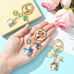 Alloy Enamel Keychain&nbsp;KEYC-YW00062-01