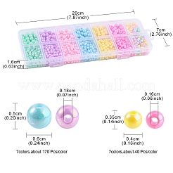 Opaque Acrylic Beads&nbsp;SACR-YW0001-33