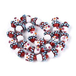 Christmas Handmade Lampwork Beads&nbsp;LAMP-T022-29A