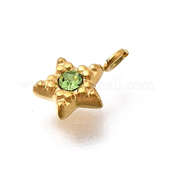 304 Stainless Steel Charms&nbsp;STAS-R159-58G-02
