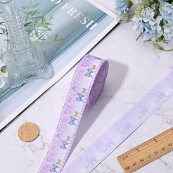 10 Yards Polyester Printed Grosgrain Ribbon&nbsp;OCOR-GF0002-36A