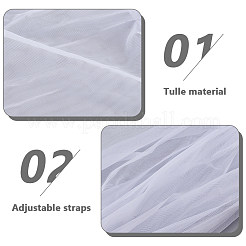 1pc Polyester Gauze Tippet&nbsp;AJEW-HY0003-18A