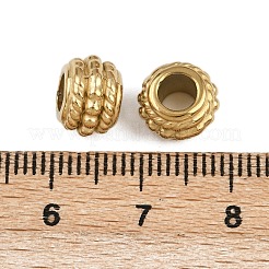 304 Stainless Steel European Beads&nbsp;STAS-K295-21G
