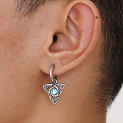Stainless Steel Hoop Earrings&nbsp;PW-WG7D364-02