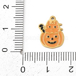 Halloween 304 Stainless Steel Enamel Pendants&nbsp;LS-FIND-I068-01G-05