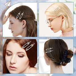 40Pcs 2 Colors Zinc Alloy Hair Pin&nbsp;PHAR-CP0001-09
