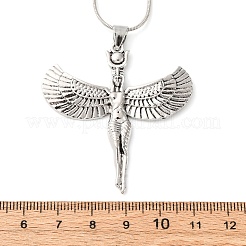 Tibetan Style Alloy Goddess Pendant Nrecklaces for Women&nbsp;FS-WG46404-01