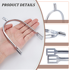 Alloy Spur for Thigh High Boots&nbsp;FIND-WH0609-63P