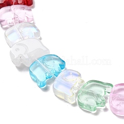 Transparent Glass Beads Strands&nbsp;GLAA-F114-03D