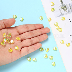 100Pcs Eco-Friendly Transparent Acrylic Beads&nbsp;TACR-YW0001-07E