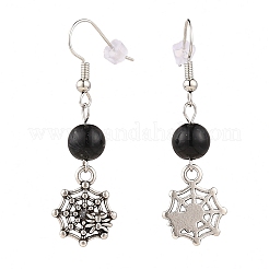 Halloween Theme Alloy Dangle Earrings&nbsp;EJEW-JE04429