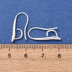 Brass Earring Hooks&nbsp;KK-H502-11S-01
