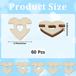 1 Set 1-Hole Wood Buttons&nbsp;BUTT-CY0001-16A