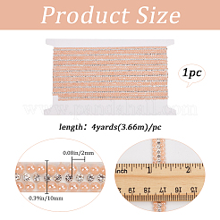 Glitter Glass Hotfix Rhinestone & Imitation Pearl Beads&nbsp;DIY-WH20011-18A