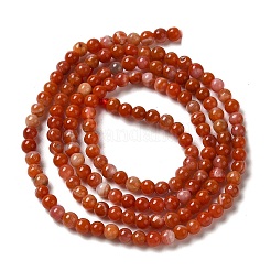 Natural South Red Agate Beads Strands&nbsp;G-B090-A04-03