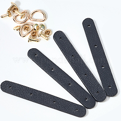 5 Bags Imitation Leather Buckles&nbsp;AJEW-CL0002-77A