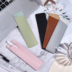 5Pcs 5 Colors PU Leather Pen Holder Case&nbsp;OFST-CL0001-04