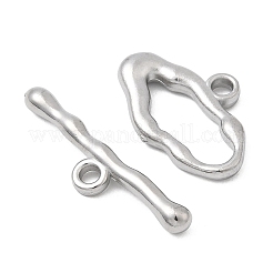 304 Stainless Steel Toggle Clasps&nbsp;STAS-Z179-02P