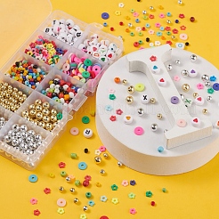 DIY Beads Bracelet Making Kit&nbsp;DIY-YW0005-49