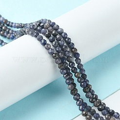 Natural Sapphire Beads Strands&nbsp;G-G204-A02-3.5mm