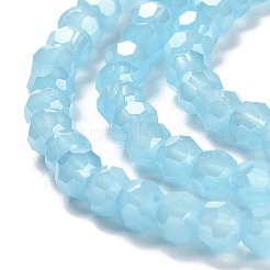 Electroplate Glass Beads Strands&nbsp;EGLA-A035-J4mm-A04