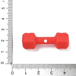 Gym Equipment Theme Silicone Focal Beads&nbsp;SL-CBAE849-03B