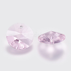 Faceted Glass Rhinestone Charms&nbsp;RGLA-F049-6mm-223