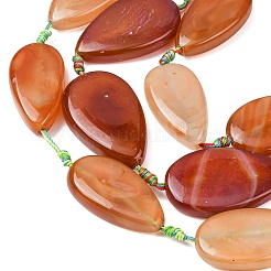 Natural Banded Agate Beads Strands&nbsp;G-F825-E01-01