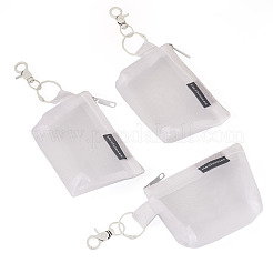 3Pcs Nylon Mesh Zipper Wallets&nbsp;HJEW-TAC0107