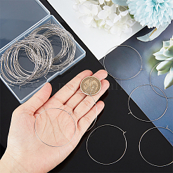 100Pcs 304 Stainless Steel Surgical Stainless Steel Wine Glass Charms Rings&nbsp;STAS-UN0056-04