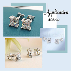 925 Sterling Silver Ear Nuts&nbsp;STER-BBC0009-09