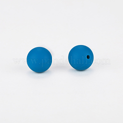 Round Silicone Focal Beads&nbsp;SI-JX0046A-34