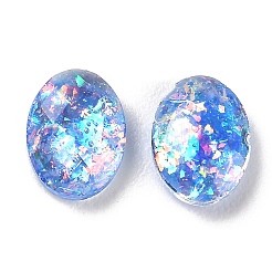 Resin Imitation Opal Cabochons&nbsp;RESI-H148-09