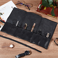 Leather Watch Roll Travel Cases&nbsp;CON-WH0089-69