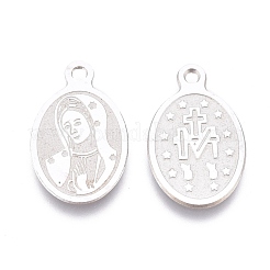 Non-Tarnish 304 Stainless Steel Charms&nbsp;STAS-L247-013P