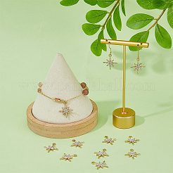 40Pcs Alloy Rhinestone Pendants&nbsp;FIND-FH0008-27