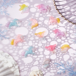 60Pcs 6 Style Resin Cabochons&nbsp;CRES-SC0002-03
