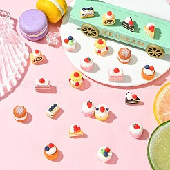 44Pcs 11 Styles Cake Miniature Ornaments&nbsp;DJEW-CJ0001-29