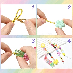 DIY Keychain Making Kits&nbsp;DIY-YW0018-14