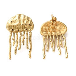 304 Stainless Steel Stud Earrings&nbsp;EJEW-Z081-02G-01