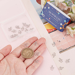 30Pcs Laser Cut 304 Stainless Steel Charms&nbsp;STAS-SC0009-10