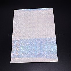 Waterproof A4 Self Adhesive Shiny Laser Photo Paper&nbsp;AJEW-WH0223-96A